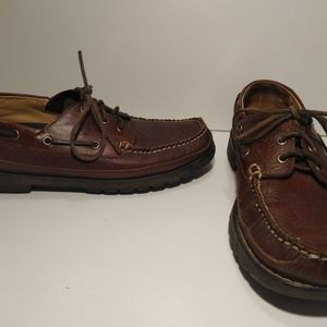 LL Bean Allagash Bison Leather Size 10D